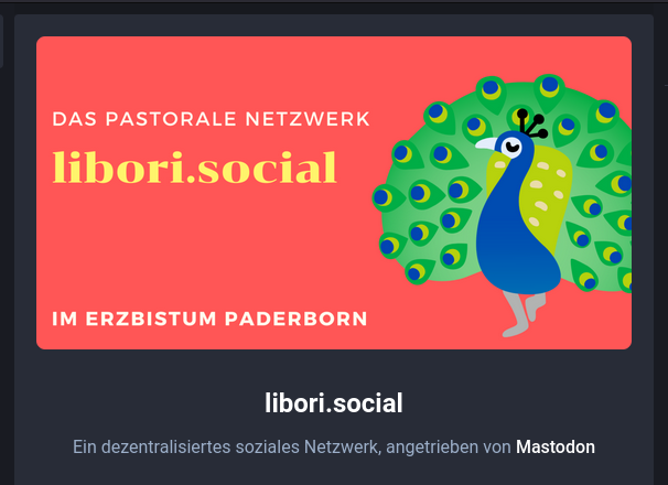 Willkommen auf libori.social